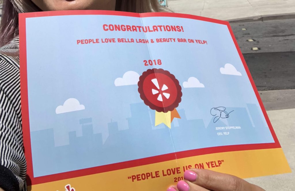 People Love Us on Yelp 2018