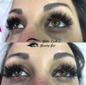 Russian Volume, Rainbow style, C curl, Size 15