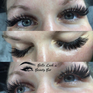 Volume Eyelash Set, Cat Eyes style, C curl, 16 length